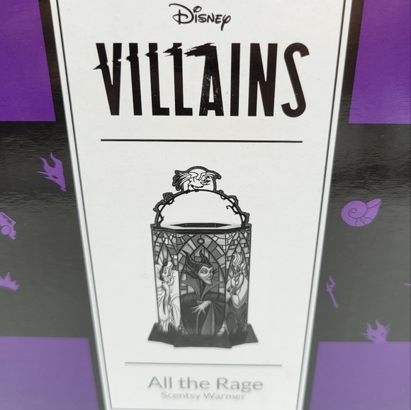 New Scentsy Disney Villains All The Rage Warmer - Picture 4 of 12